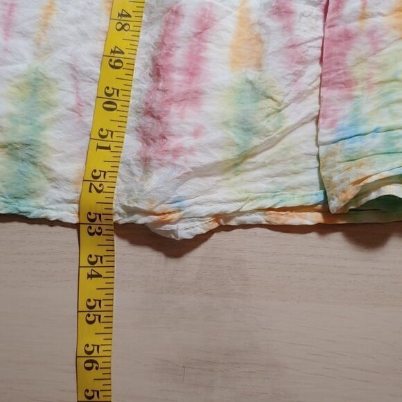 NWT YFB Cruz tie dye backless ruffle maxi dress - Picture 14 of 16